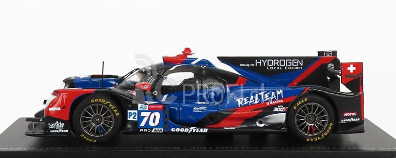 Spark-model Oreca Gibson 07 Gk428 4.2l V8 Team Realtime Racing N 70 3. Lmp2 Pro Am Class 24h Le Mans 2021 L.duval - E.garcia - N.nato 1:43 Modrá červená