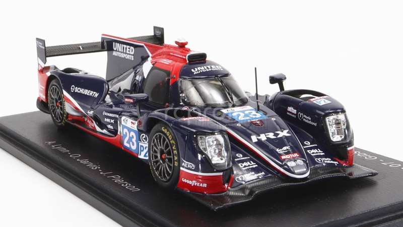 Spark-model Oreca Gibson 07 Gk428 4.2l V8 Team United Autosports Usa N 23 24h Le Mans 2022 A.lynn - O.jarvis - J.pierson 1:43 Black Red