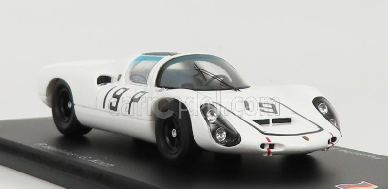 Spark-model Porsche 910 N 19 2nd 1000km Nurburgring 1967 P.hawkins - G.koch 1:43 Biela