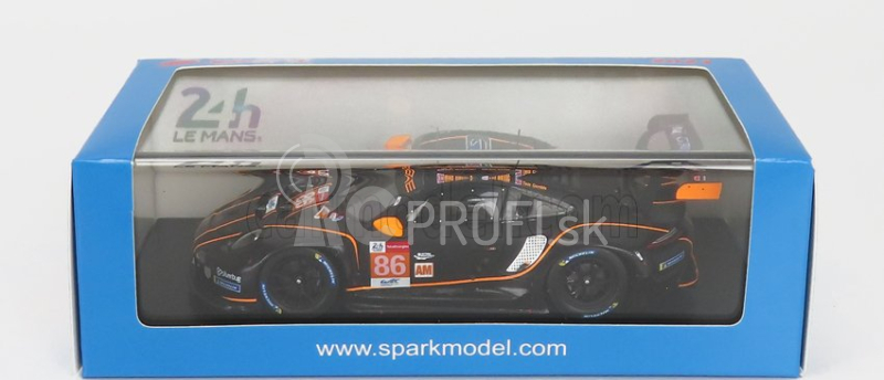 Spark-model Porsche 911 991-2 4.2l Rsr-19 Team Gr Racing N 86 24h Le Mans 2021 M.wainwright - B.barker - T.gamble 1:43 Black