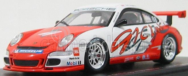 Spark-model Porsche 911 997 Gt2cup N 88 Winner Asia Cup 2007 T.sugden 1:43 Orange White
