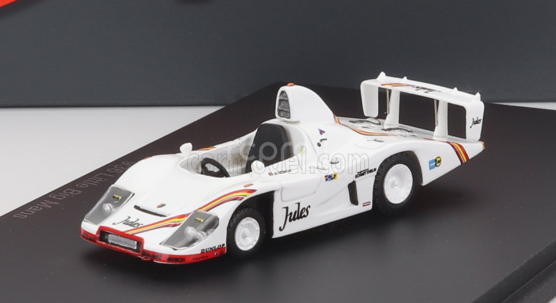 Spark-model Porsche Pedal Car - Typ 935 936/81 N 11 Víťaz 24h Le Mans 1981 - Little Big Mans - S figúrkami 1:43 Biela