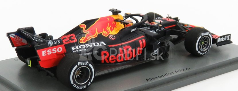 Spark-model Red bull F1 Rb16 Honda Team Aston Martin N 23 Test 2020 A.albon 1:43 Matná modrá červená žltá