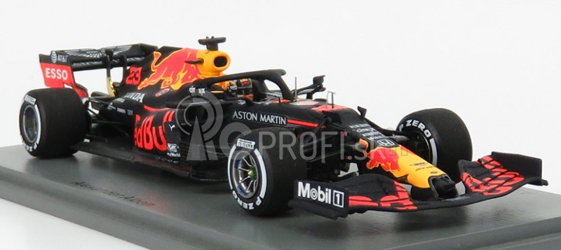 Spark-model Red bull F1 Rb16 Honda Team Aston Martin N 23 Test 2020 A.albon 1:43 Matná modrá červená žltá