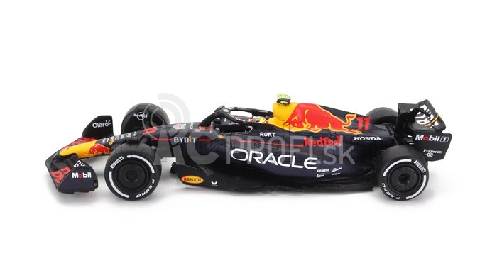 Spark-model Red bull F1 Rb19 Team Oracle Red Bull Racing N 11 Sezóna 2023 Sergio Perez 1:64 Matt Blue