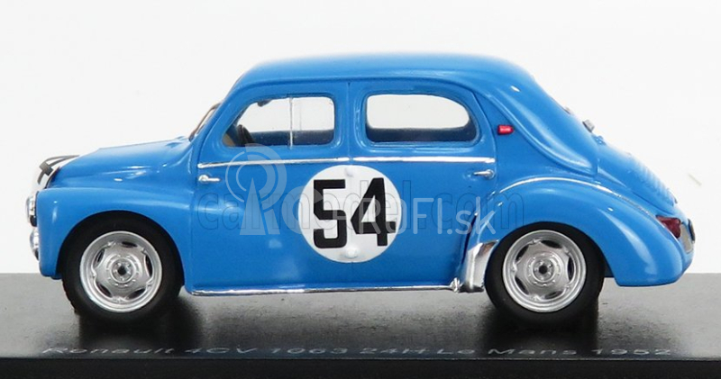 Spark-model Renault 4cv 1063 Team Rnu Renault N 54 24h Le Mans 1952 L.pons - P.moser 1:43 Light Blue