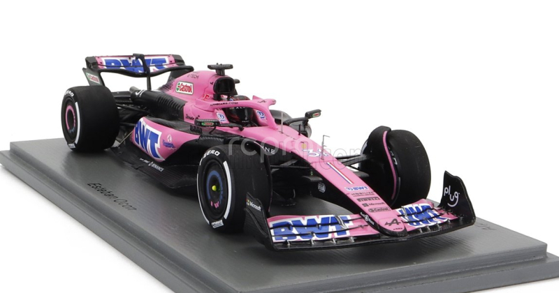 Spark-model Renault F1 A523 Team Bwt Alpine N 31 Sezóna 2023 Esteban Ocon 1:43 Ružová Modrá