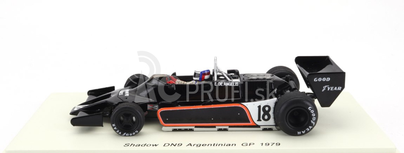 Spark-model Shadow F1 Dn9 N 18 Argentina Gp 1979 Elio De Angelis 1:43 Black