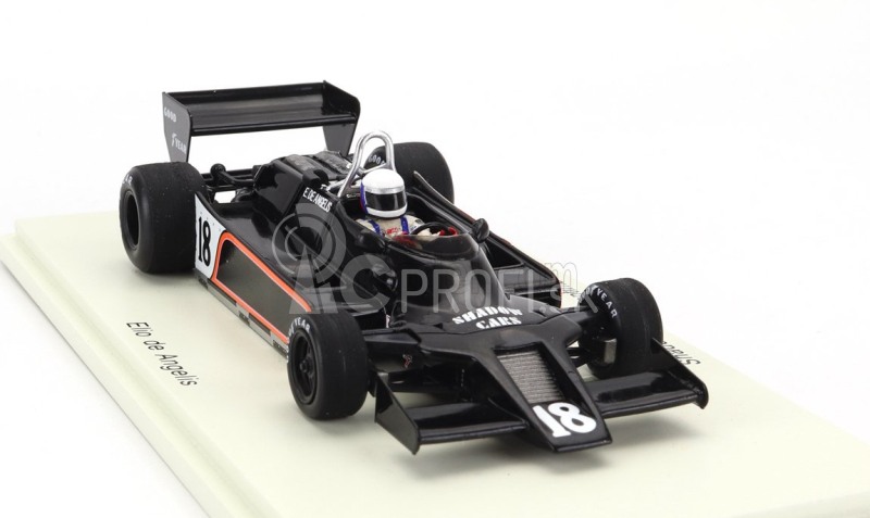 Spark-model Shadow F1 Dn9 N 18 Argentina Gp 1979 Elio De Angelis 1:43 Black