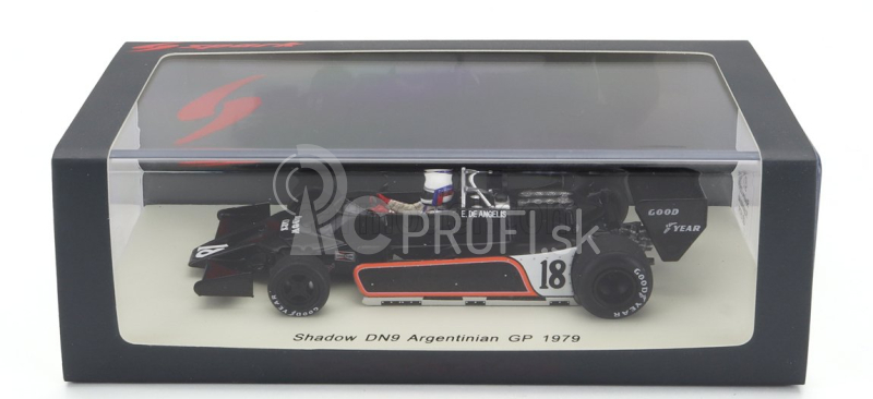 Spark-model Shadow F1 Dn9 N 18 Argentina Gp 1979 Elio De Angelis 1:43 Black