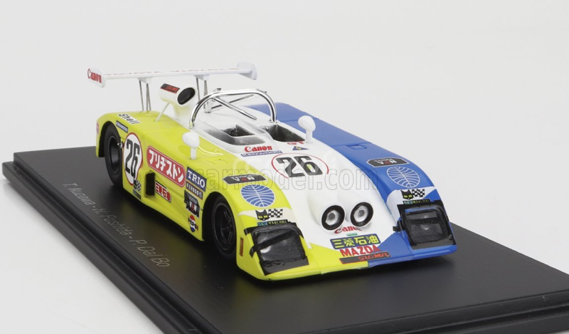 Spark-model Sigma Mc73 Team Sigma Automotive N 26 24h Le Mans 1973 T.ikuzawa - H.fushida - P.dal Bo 1:43 Modrá Biela Žltá