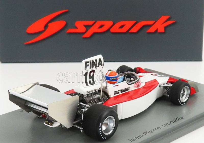 Spark-model Surtees F1 Ts16 N 19 Austrian Gp 1974 J.p.jabouille 1:43 Červená Biela Čierna