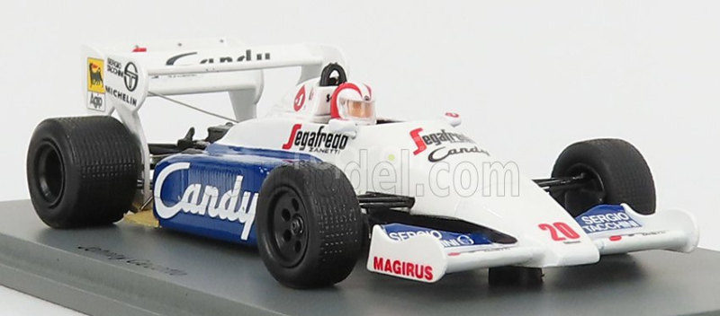 Spark-model Toleman F1 Tg184 Hart Turbo N 20 Monaco Gp 1984 J.cecotto 1:43 White Blue