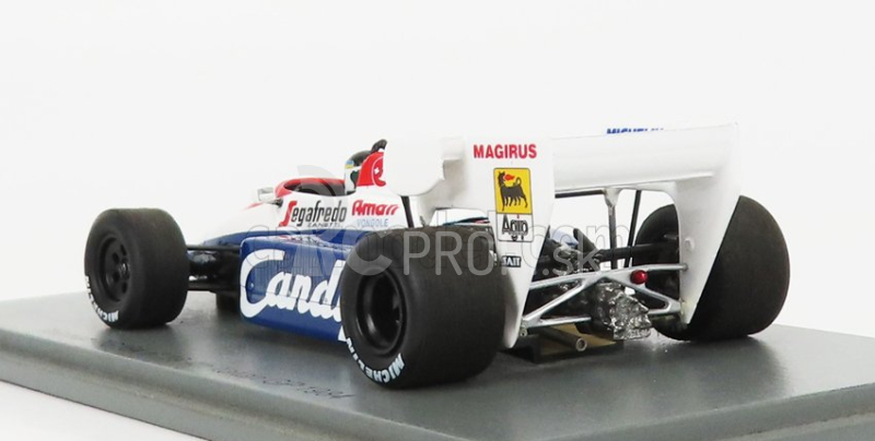 Spark-model Toleman F1 Tg184 N 19 Italy Gp 1984 S.johansson 1:43 Biela modrá červená