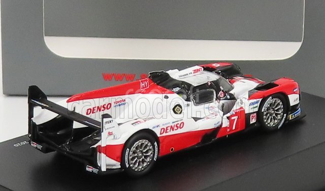 Spark-model Toyota Ts050 2.4l Hybrid Turbo V6 Team Toyota Gazoo Racing N 7 3. 24h Le Mans 2020 M.conway - K.kobayashi - J.m.lopez 1:87 Červená biela