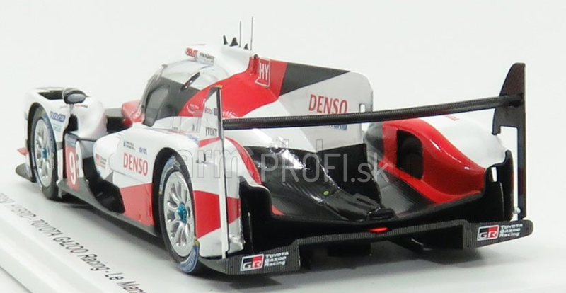 Spark-model Toyota Ts050 Hybrid 2.4l Turbo V6 Team Toyota Gazoo Racing N 9 24h Le Mans 2017 J.m.lopez - N.lapierre - Y.kunimoto 1:43 Biela červená čierna