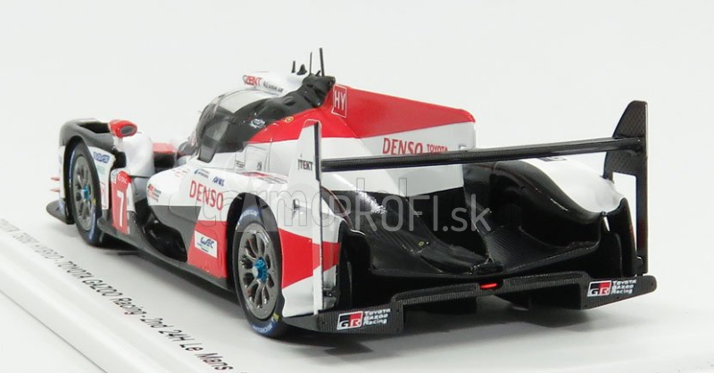 Spark-model Toyota Ts050 Hybrid Team Toyota Gazoo Racing N 7 2nd 24h Le Mans 2018 M.conway - K.kobayashi - J.m.lopez 1:43 Biela červená čierna