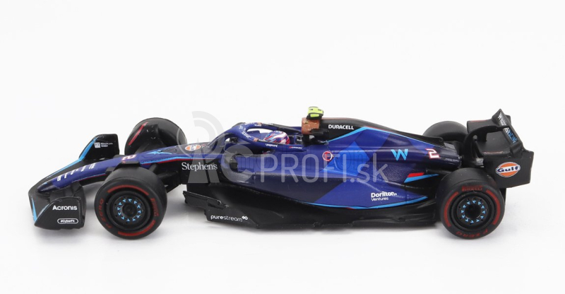 Spark-model Williams F1 Fw45 Team Williams Racing N 2 Bahrain Gp 2023 Logan Sargeant 1:64 Modrá