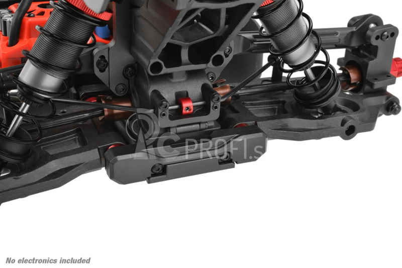 SPARK XB-6 - BUGGY 4WD - ROLLER podvozok - bez elektroniky - červená