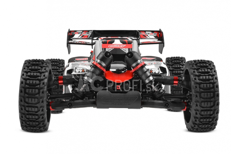 SPARK XB-6 - BUGGY 4WD - ROLLER podvozok - bez elektroniky - červená