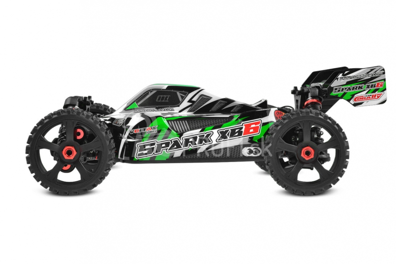 SPARK XB-6S - BUGGY 4WD - RTR - zelený