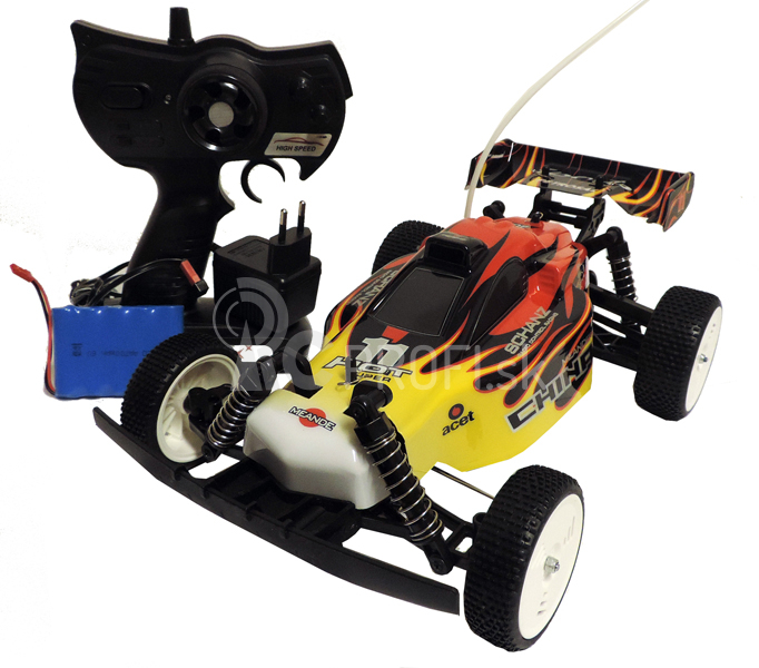 RC buggy Speedster 6001, červeno-žltý