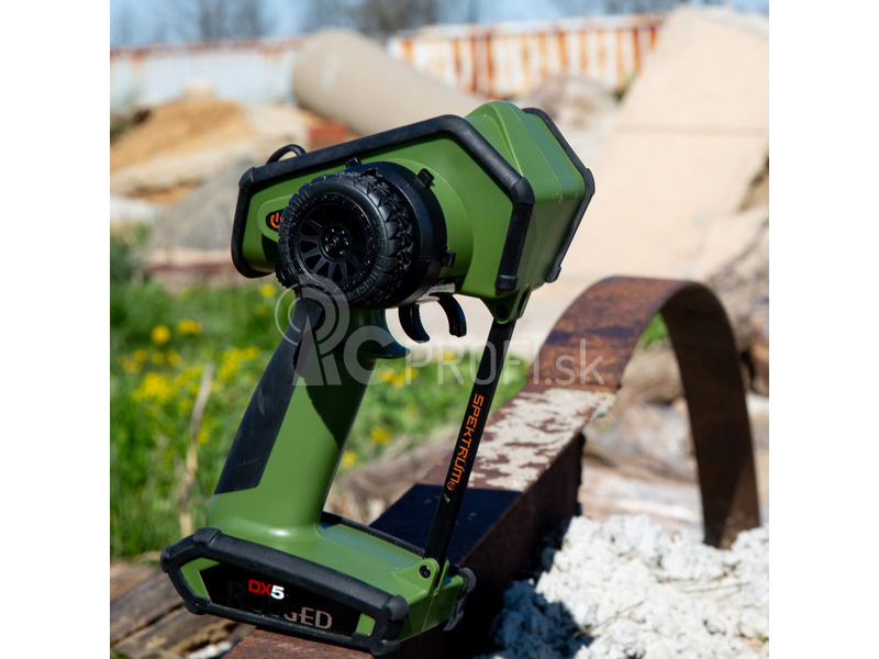 Spektrum DX5 Rugged DSMR len zelený vysielač