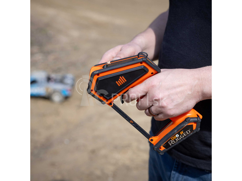 Spektrum DX6 Rugged DSMR iba oranžový vysielač