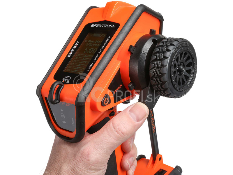 Spektrum DX6 Rugged DSMR iba oranžový vysielač