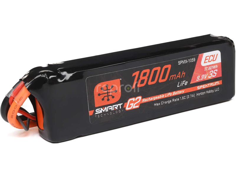 Spektrum Smart G2 ECU LiFe 11.1V 1800mAh Rx 10C IC3