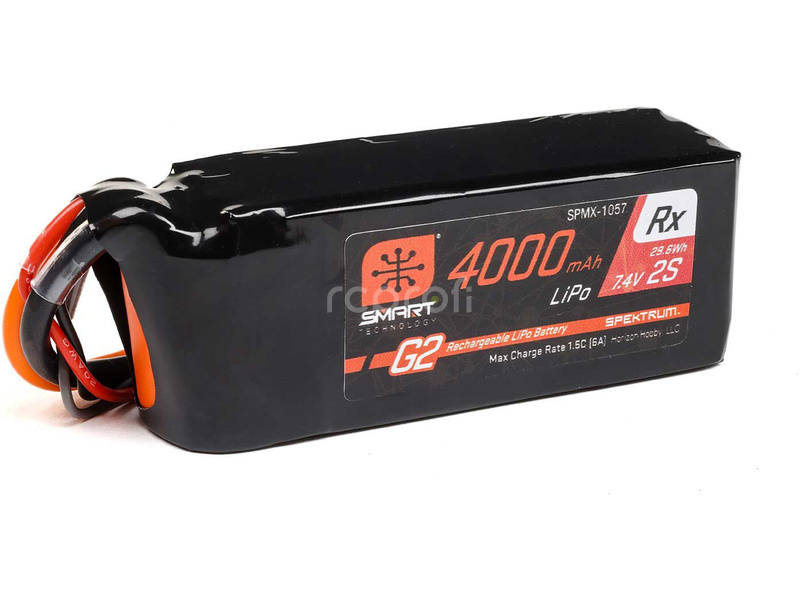 Spektrum Smart G2 LiPo 7.4V 4000mAh Rx 15C IC3