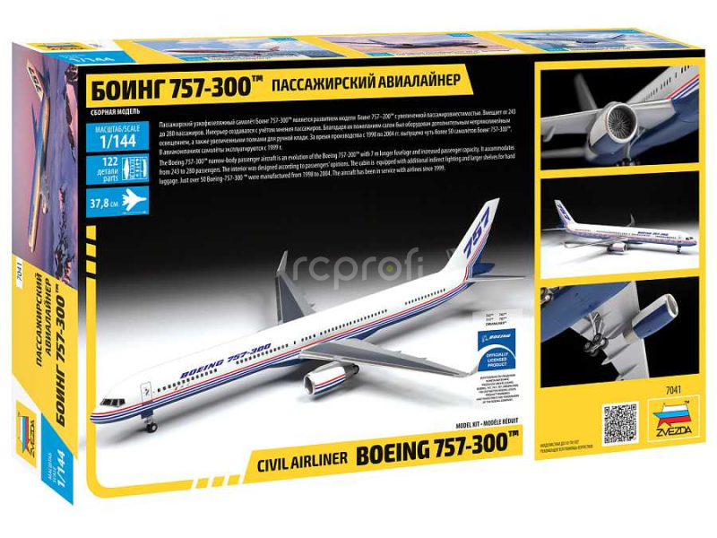 Stavebnica lietadla 7041 - Boeing 757-300 (1:144)