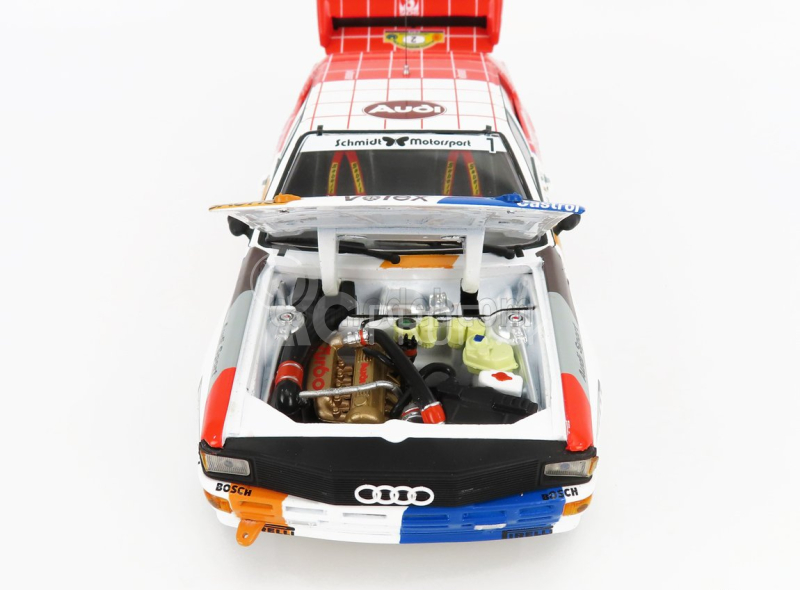 Sun-star Audi Quattro A1 N 2 Winner Rally International Avd/sth Hunsruck 1984 H.demuth - W.lux 1:18 Červená biela