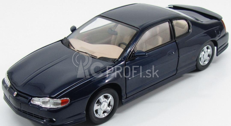 Sun-star Chevrolet Monte Carlo Ss Coupe 2000 1:18 Navy Blue Met