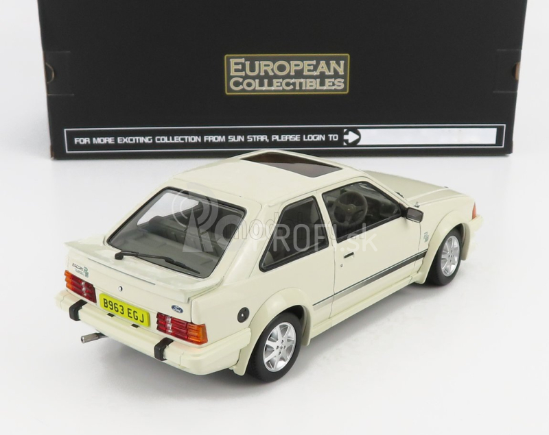 Sun-star Ford england Escort Rs Turbo 1984 1:18 Biela