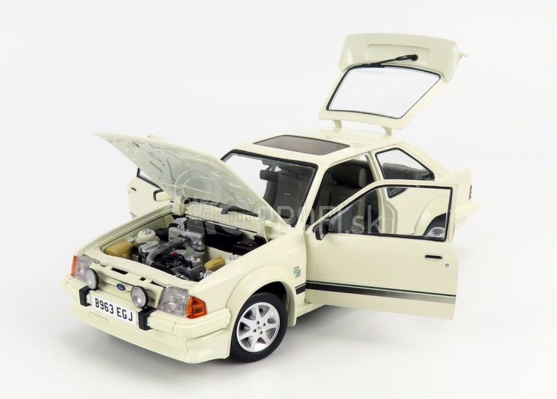 Sun-star Ford england Escort Rs Turbo 1984 1:18 Biela