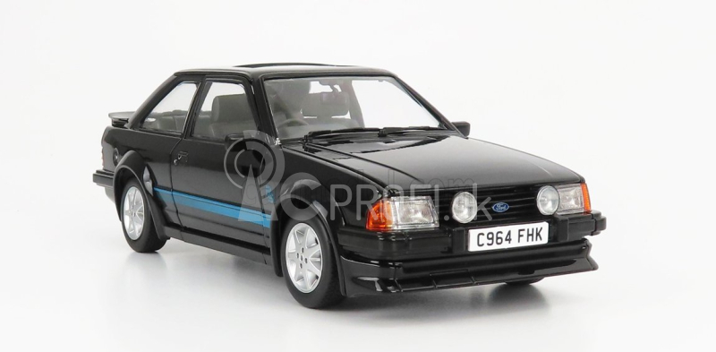 Sun-star Ford england Escort Rs Turbo 1984 1:18 Black