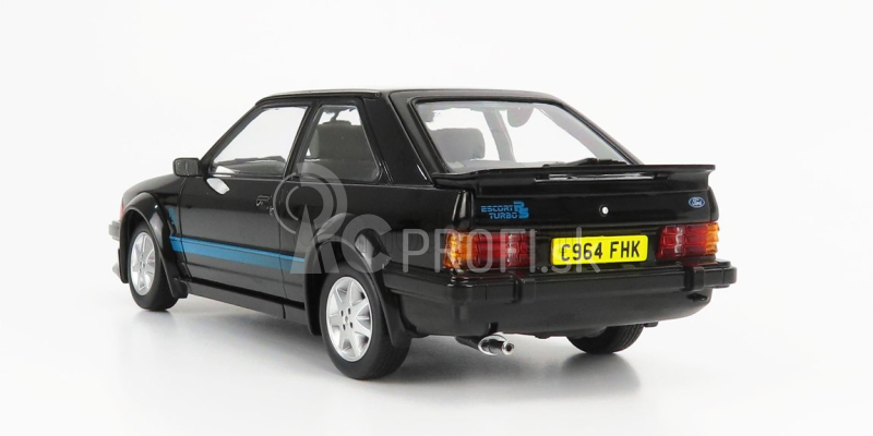 Sun-star Ford england Escort Rs Turbo 1984 1:18 Black