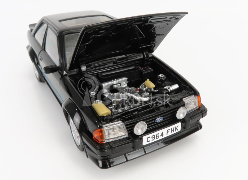 Sun-star Ford england Escort Rs Turbo 1984 1:18 Black