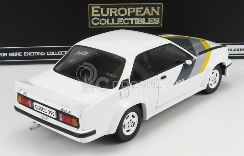 Sun-star Opel Ascona 400 1980 1:18 Biela