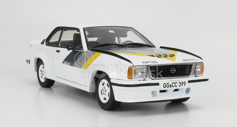 Sun-star Opel Ascona 400 1980 1:18 Biela