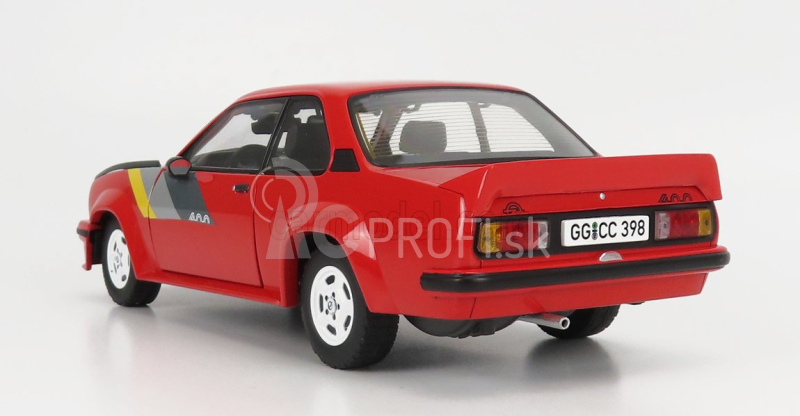 Sun-star Opel Ascona 400 1980 1:18 Červená