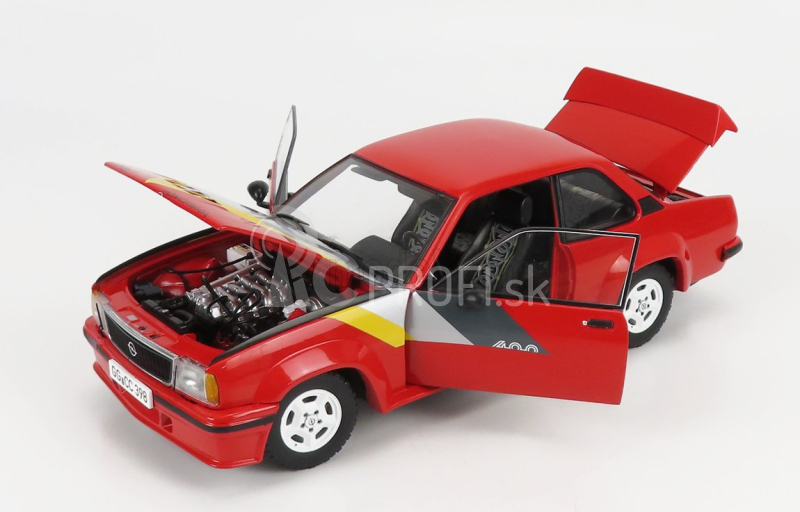 Sun-star Opel Ascona 400 1980 1:18 Červená