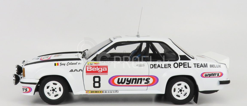 Sun-star Opel Ascona 400 (nočná verzia) N 8 2nd Rally Bianchi 1981 G.colsoul - A.lopes 1:18 Biela