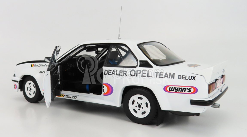 Sun-star Opel Ascona 400 (nočná verzia) N 8 2nd Rally Bianchi 1981 G.colsoul - A.lopes 1:18 Biela