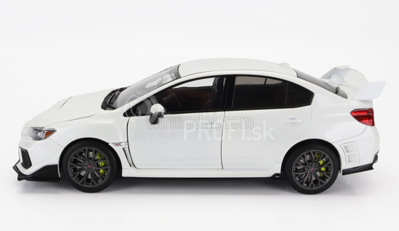 Sun-star Subaru Impreza Sti (s207) Custom Version 2018 1:18 Crystal White Pearl