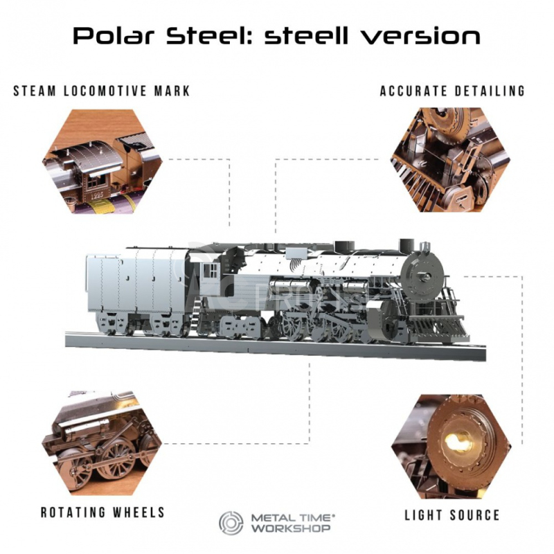 Oceľová stavebnica Polar Steel