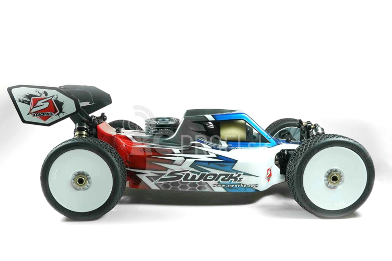 Súprava SWORKz S35-4 EVO 1/8 PRO 4WD Off-Road Racing Buggy