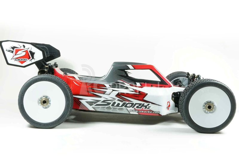 Súprava SWORKz S35-4E EVO 1/8 PRO 4WD Off-Road Racing Buggy