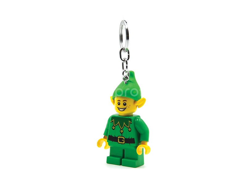 Svietiaca kľúčenka LEGO - Ikonický elf